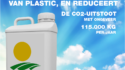 Tradecorp vermindert het gebruik van plastic in zijn verpakkingen, en reduceert hiermee de CO2- uitstoot met 115.000 kg per jaar.
